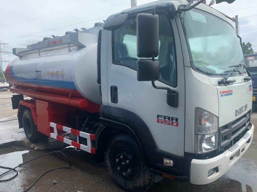 xe isuzu frr90he4 bồn chở xăng dầu 8 9 khối