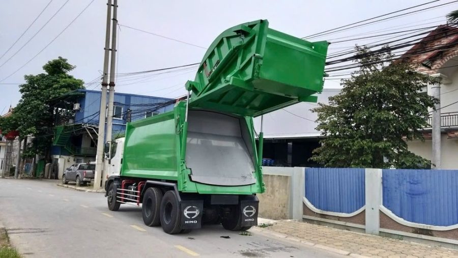 hino fm8jt7a thùng ép rác 20 khối
