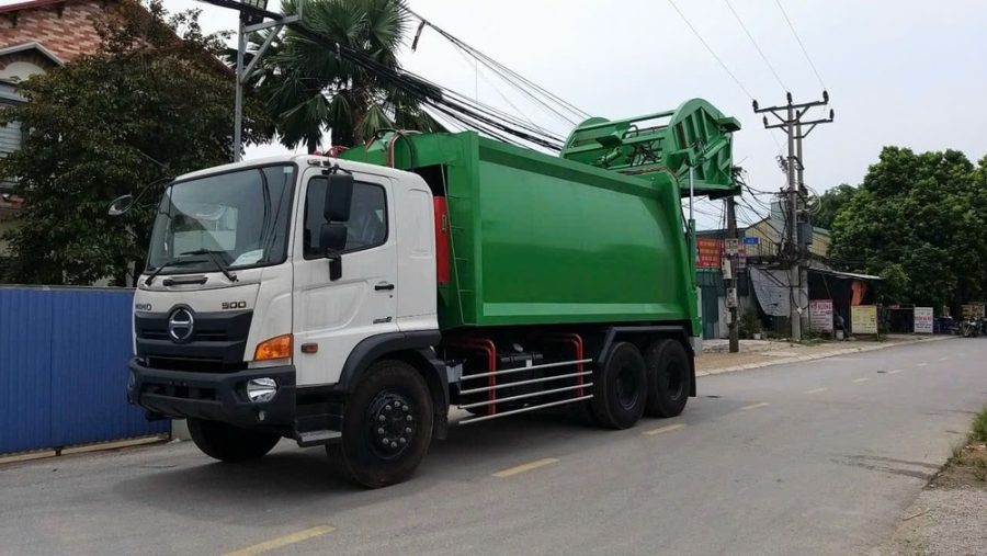 hino fm8jt7a thùng ép rác 20 khối