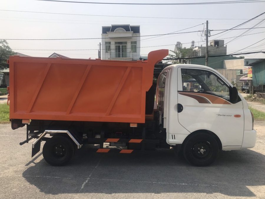 hyundai h150 chở rác 5 khối
