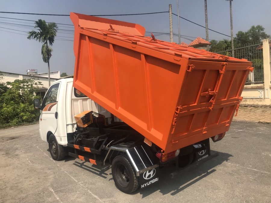 hyundai h150 chở rác 5 khối
