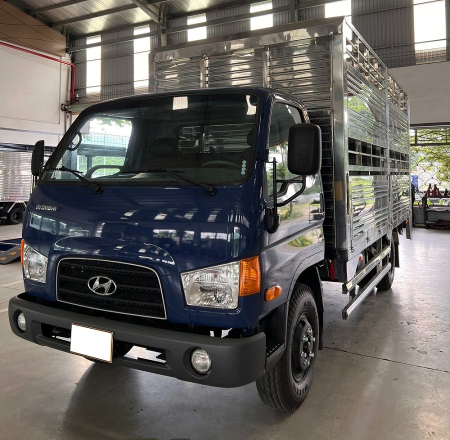 hyundai new mighty 110sp thùng chở heo