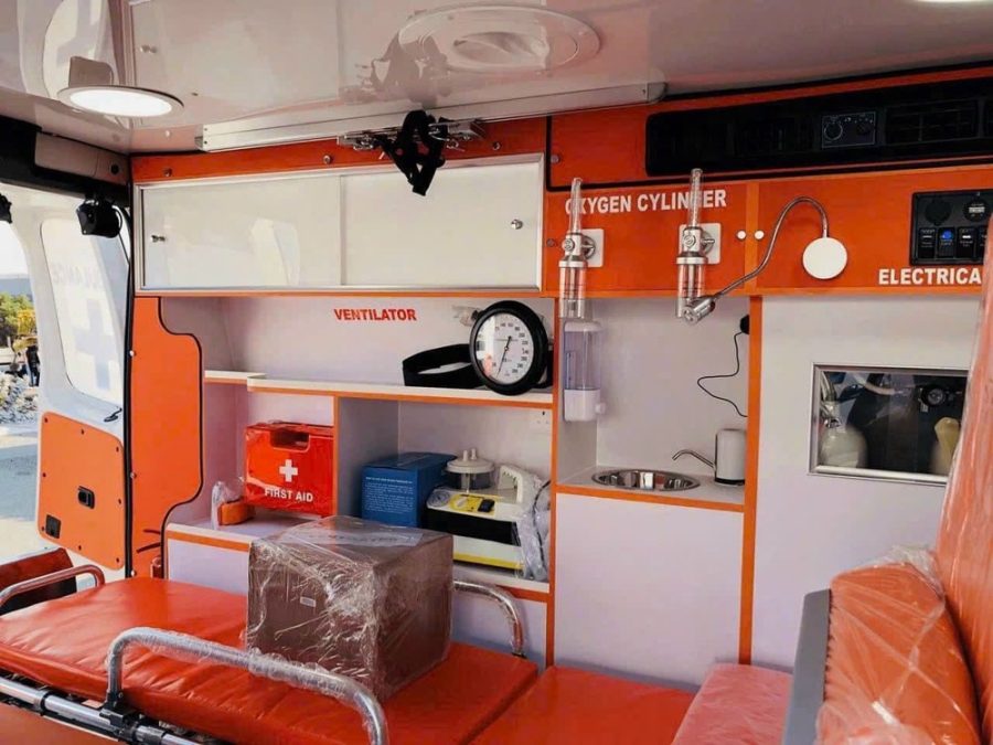 xe cứu thương hyundai staria