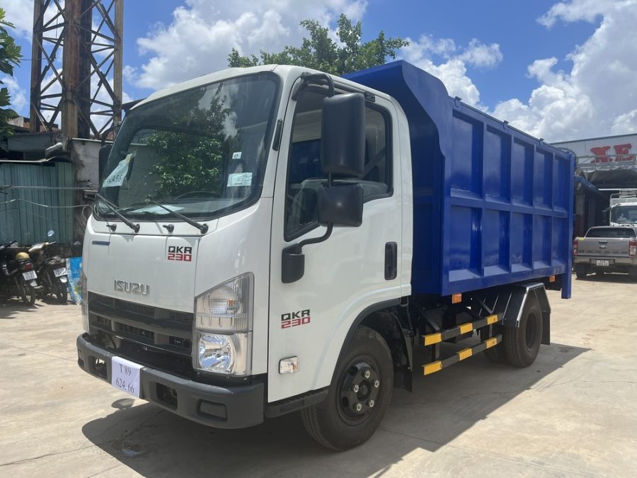 xe tải chở rác isuzu qkr230 5-6 khối