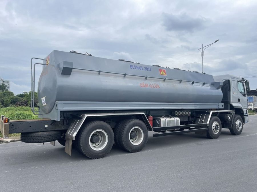 chenglong h5 bồn chở xăng dầu 22 khối