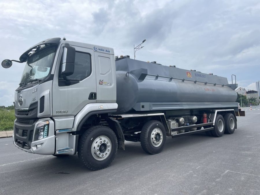 chenglong h5 bồn chở xăng dầu 22 khối