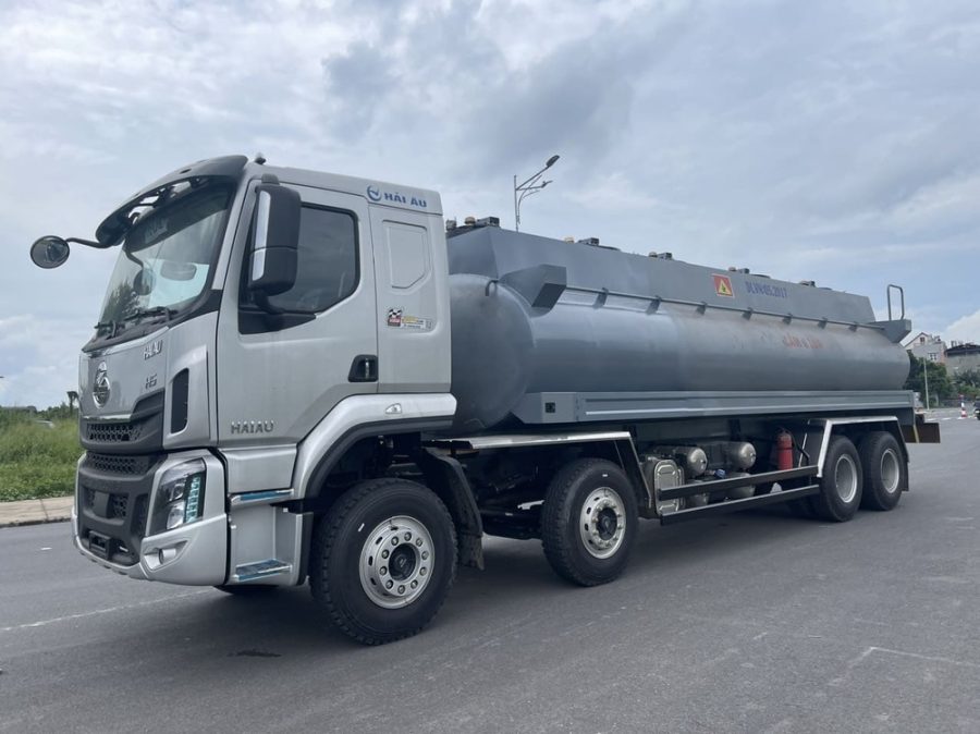 chenglong h5 bồn chở xăng dầu 22 khối