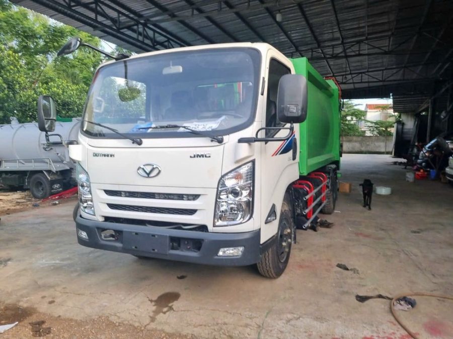 đô thành iz500 thùng ép chở rác 8 khối