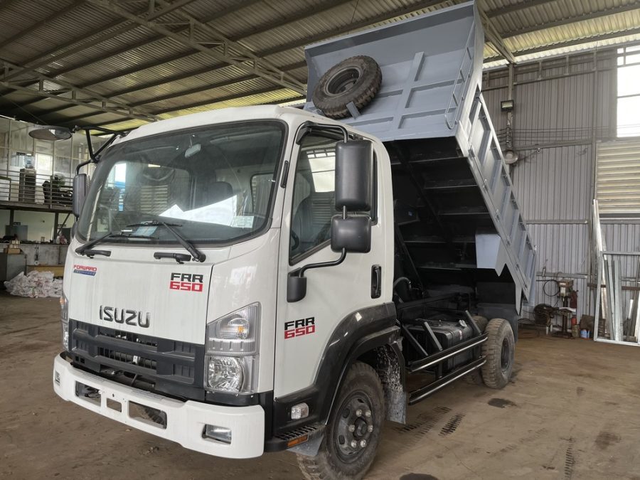 isuzu frr90he4a ben tự đổ