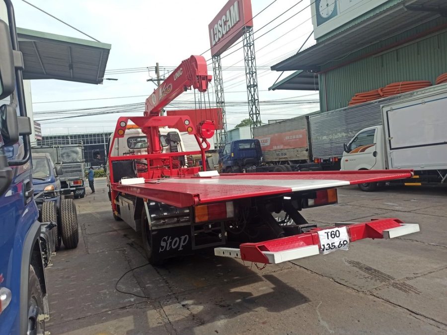 hyundai new 110xl kéo chở xe gắn cẩu urv 344k