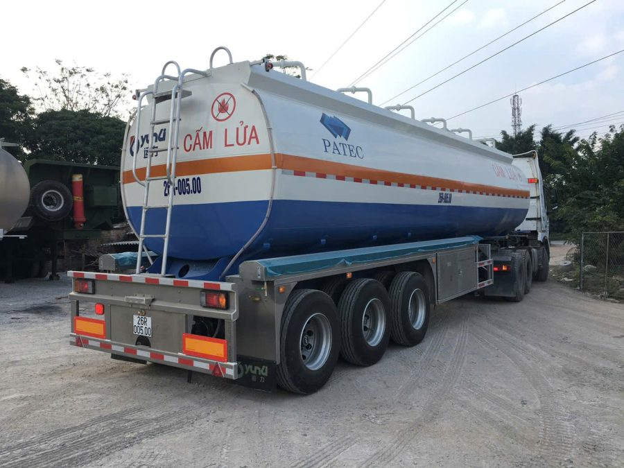 sơ mi rơ mooc xăng dầu yunli 40 khối