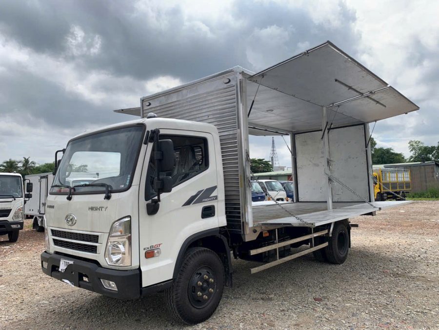 hyundai ex8 gtl thùng kín cánh dơi
