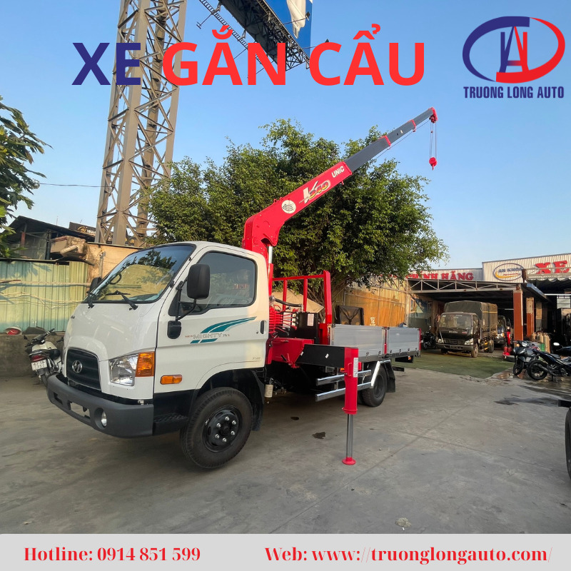 Xe Tải Gắn Cẩu