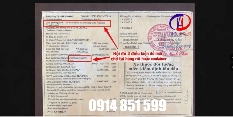 Vì sao cần cải tạo sơ mi rơ moóc container thành rơ moóc tải?