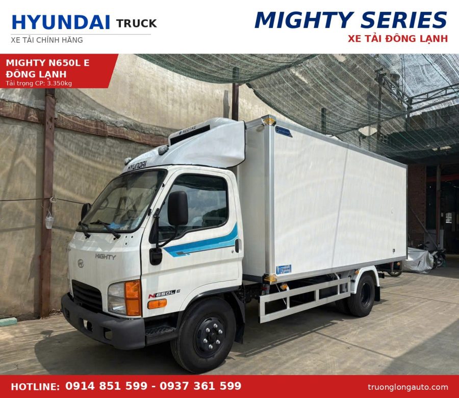 Xe Tải Đông Lạnh Hyundai Mighty N650L E