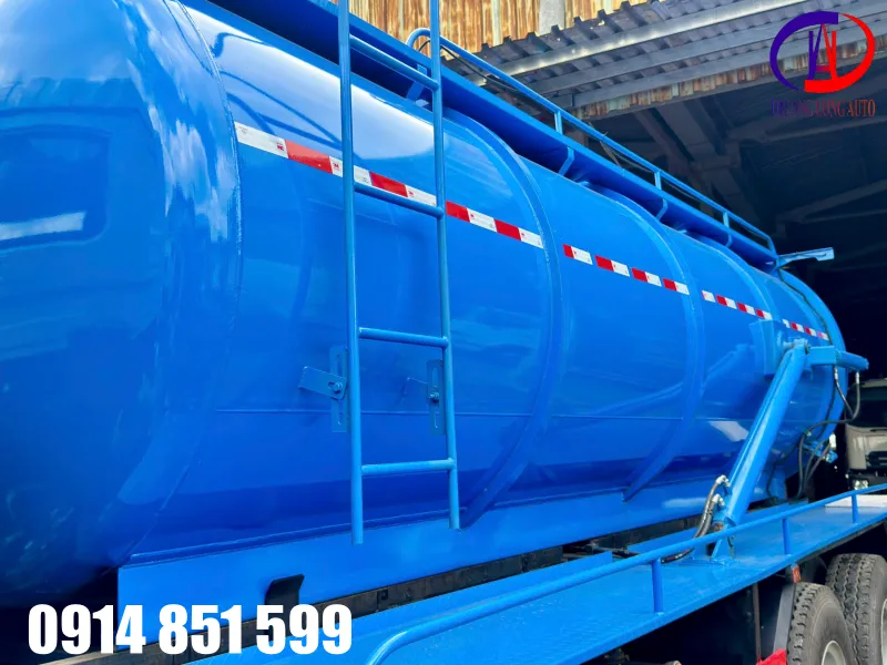 Hệ thống bồn chứa 13 khối & Thép hợp kim 5mm