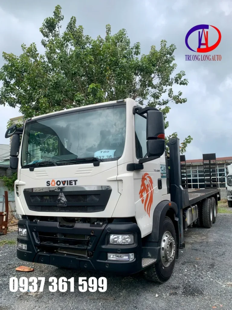 Đôi nét về xe HOWO 3 chân nâng đầu (6x4)