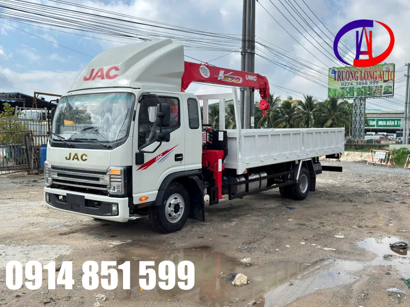 Tổng quan về JAC N750 PLUS E5 Gắn Cẩu UNIC URV375