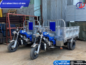 Tổng quan về dòng xe ba bánh 175cc có ben
