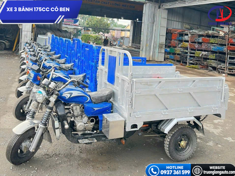 Động cơ 175cc - Đề-pa khỏe, vận hành bền bỉ