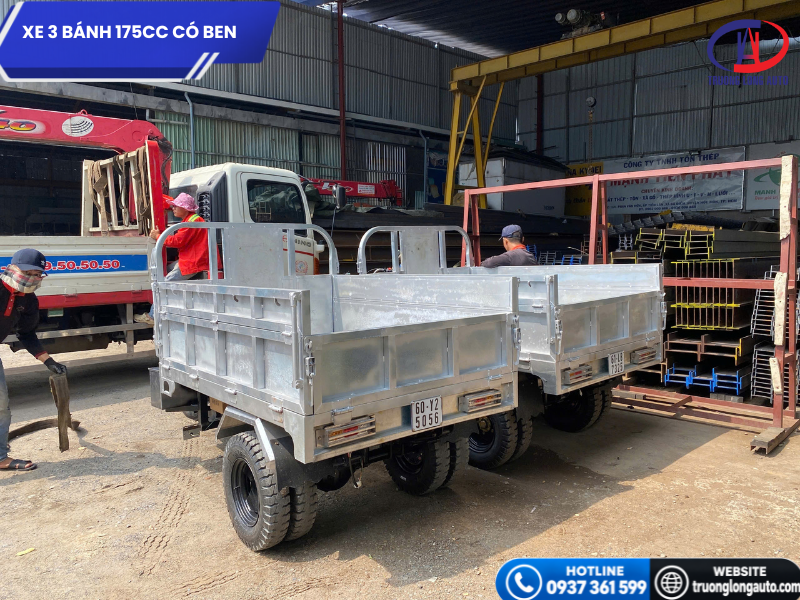 Thùng bệ sắt 1.8m rộng rãi, chịu lực tốt