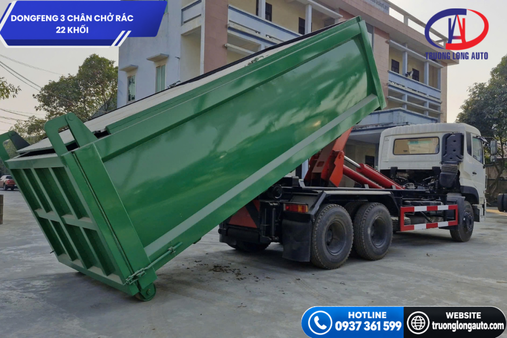 Hệ thống thủy lực Ý và tay cần kéo 14 tấn
