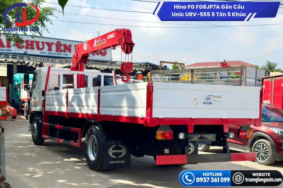 Thùng lửng dài 6,6 m – Thuận tiện chở vật tư và máy móc