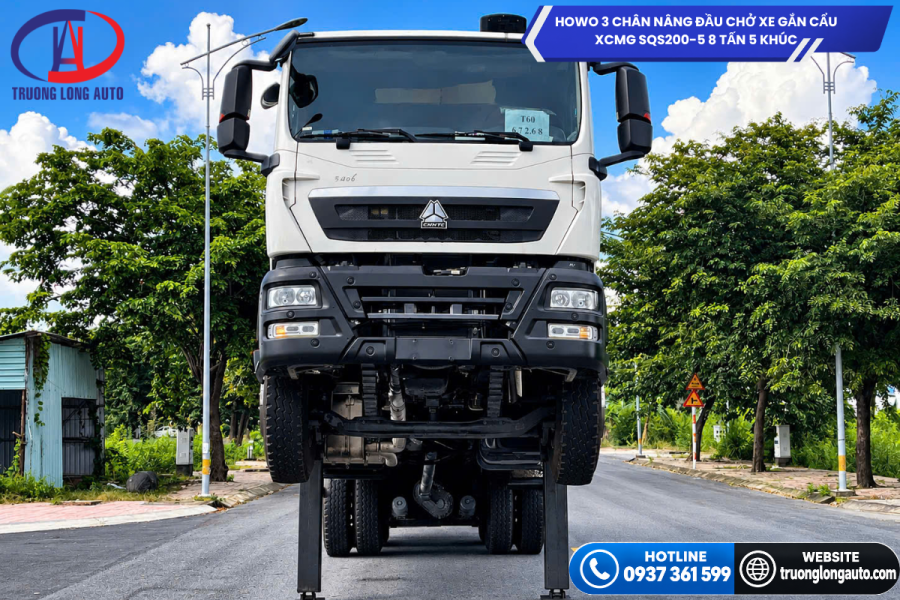Nền tảng chassis HOWO 6x4 chịu lực vững chắc