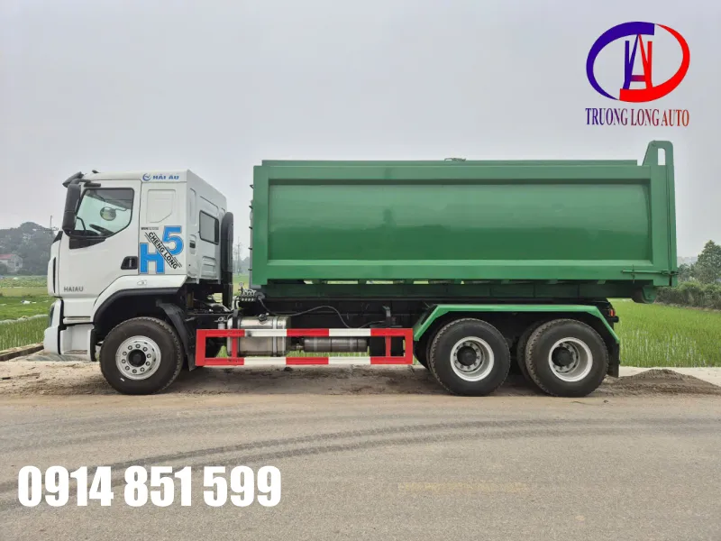 Tổng quan về Chenglong H5 3 chân chở rác 22 khối